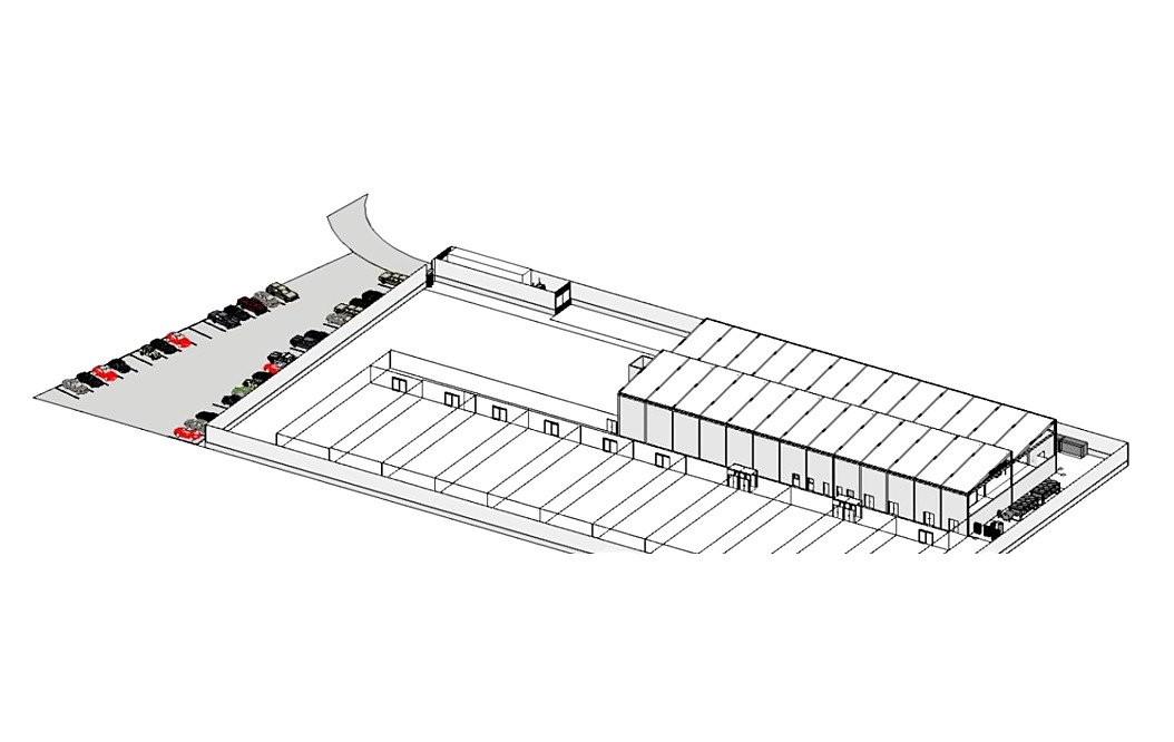 Site model of the Evocan laboratory
